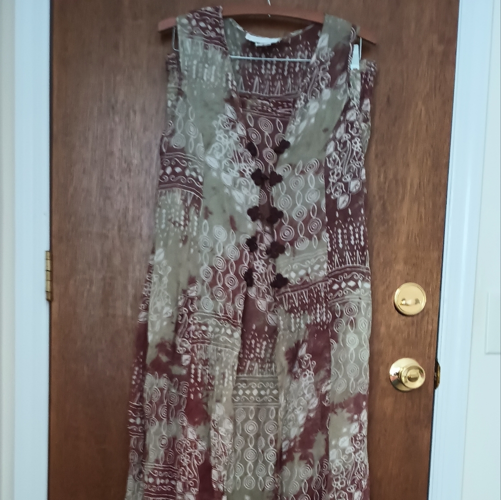 Pants w/long duster